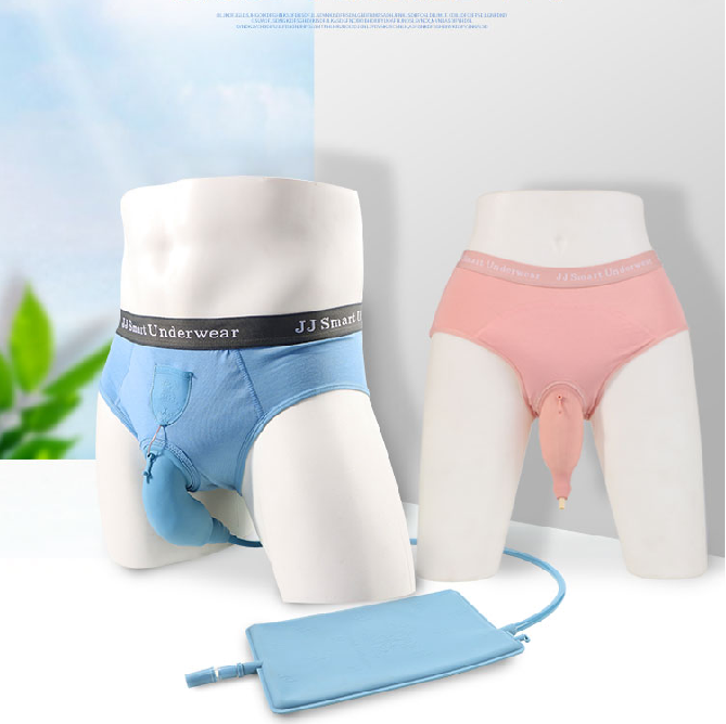 Removable Shorts Urine Bag Reusable Underwear With Walking Urine