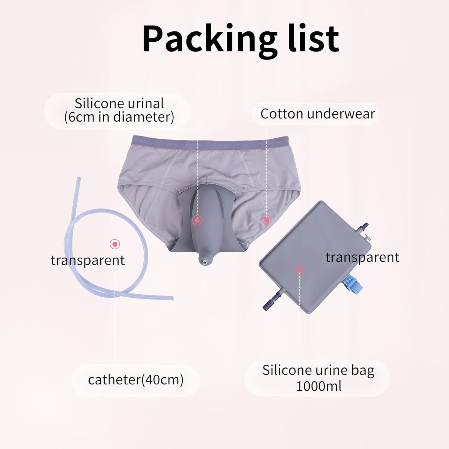 [JJ SMART] 🔥HOT SALE🔥 Men's anti-leakage convenience pants are functional  underwear suitable for the elderly and people with urinary incontinence to