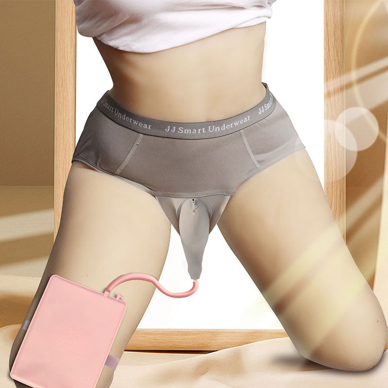 [JJ SMART] 🔥NEW🔥 Women's upright walking smart underwear, leak-proof convenience pants, medical silicone cotton underwear, reusable