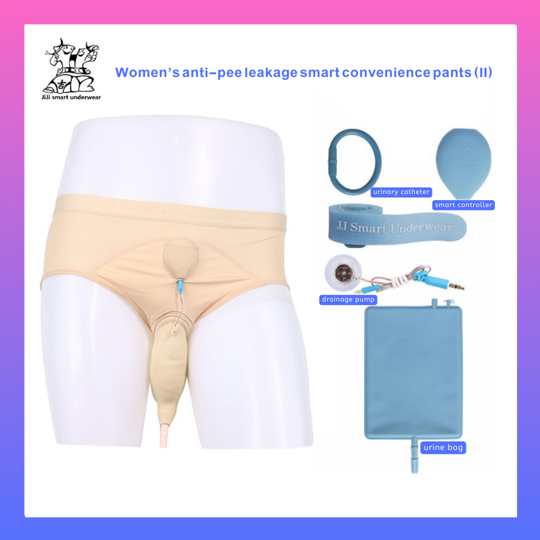 [JJ SMATR]🔥NEW🔥Women's smart underwear, 1000ml urine bag, standing and  walking version, reusable, suitable for people with special needs, the  elderly